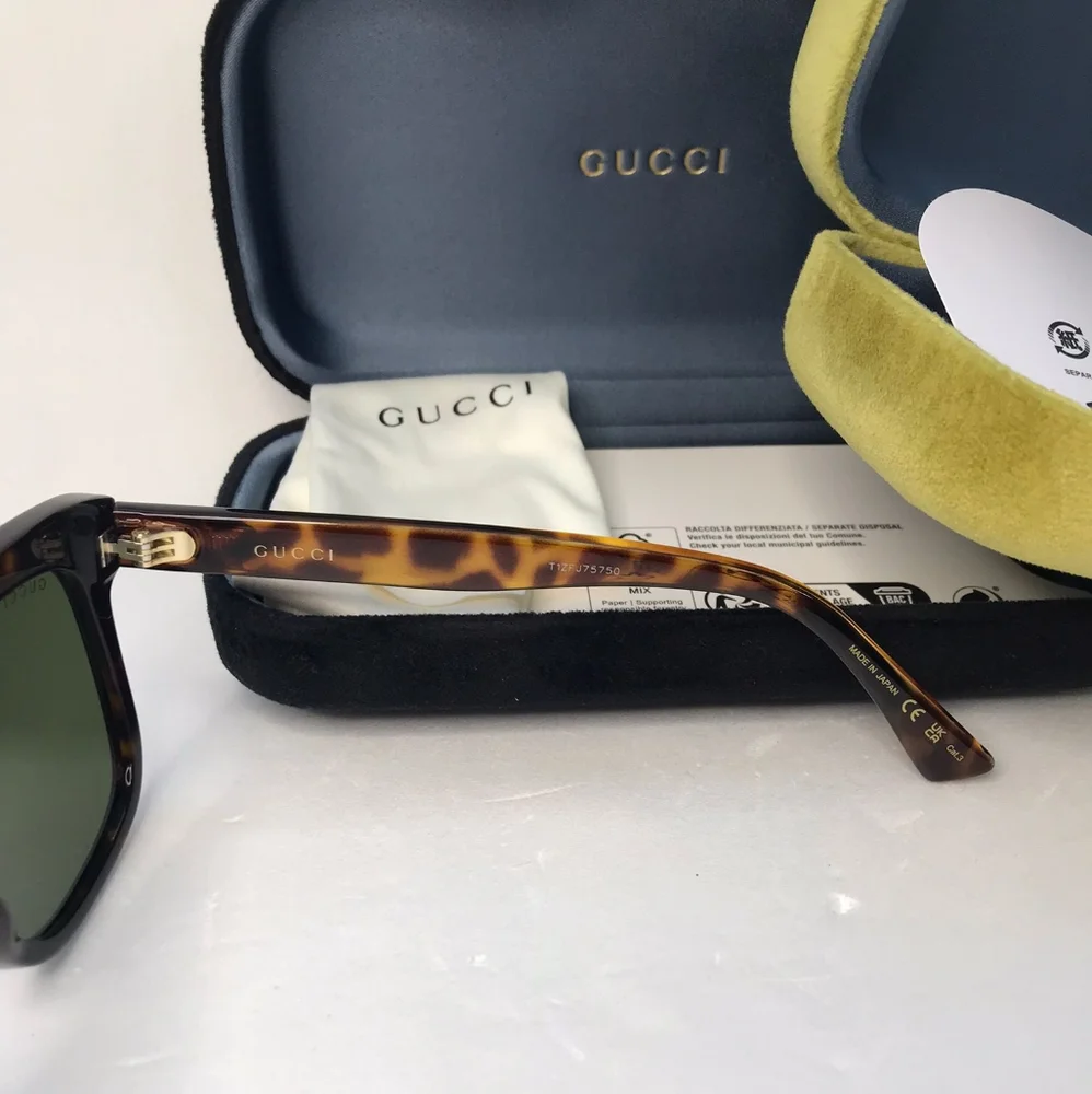 💯 Original Gucci Unisex GG0158SN 54mm Sunglasses Men